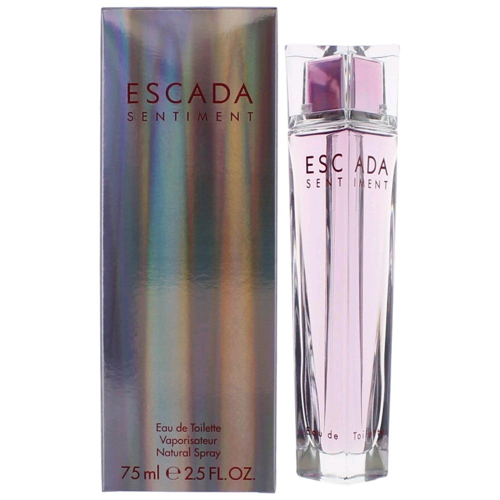 Bottle of Escada Sentiment by Escada, 2.5 oz Eau De Toilette Spray for Women